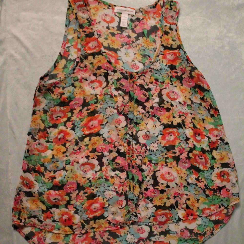 Flowy Flowery Light Summer Top